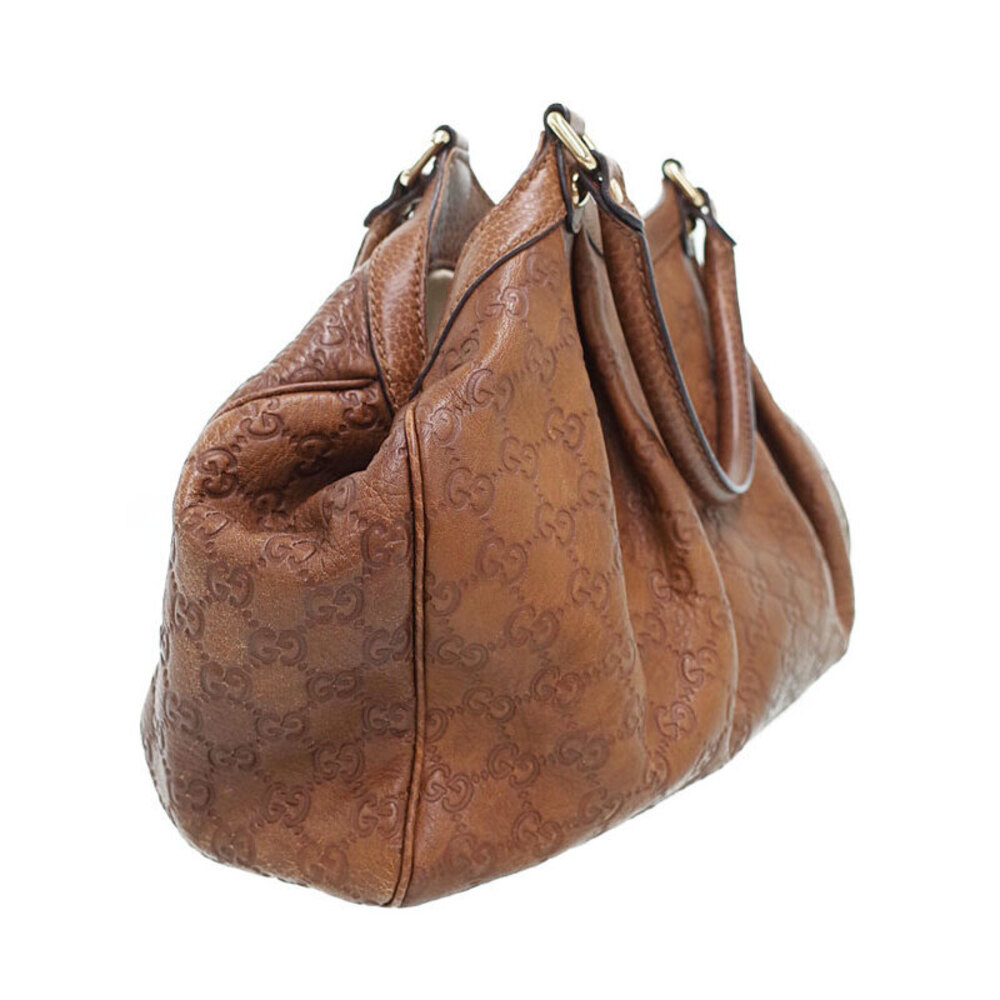 GUCCI SUKEY Guccissima Leather Tote Shoulder Bag - Picture 2 of 9